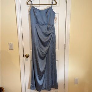 NWT Birdy Grey Anne Matte Dusty Blue L